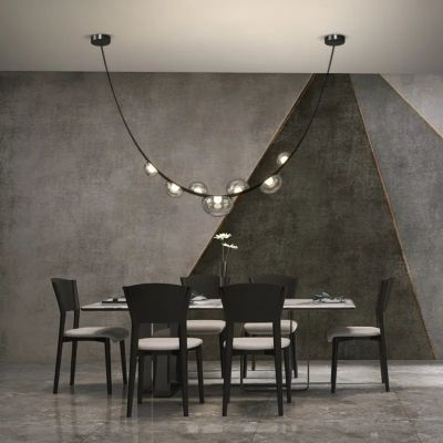 Кожен полилей Stellar Lux ECLIPSE – Черен, 18W, 3000K