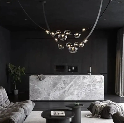 Кожен полилей Stellar Lux ECLIPSE – Черен, 18W, 3000K