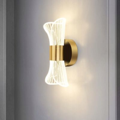 Аплик Stellar Lux AURORA – Злато, 12W, 3000K