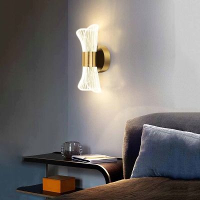 Аплик Stellar Lux AURORA – Злато, 12W, 3000K