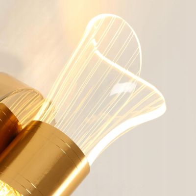 Аплик Stellar Lux AURORA – Злато, 12W, 3000K