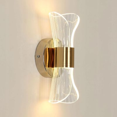 Аплик Stellar Lux AURORA – Злато, 12W, 3000K
