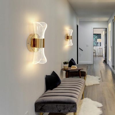 Аплик Stellar Lux AURORA – Злато, 12W, 3000K
