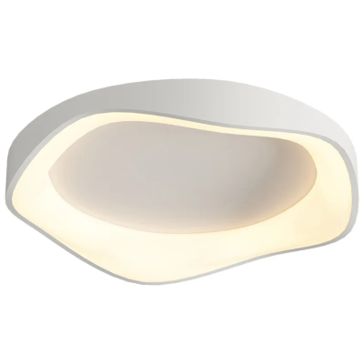 Модерен LED Плафон Stellar Lux AURA Ø500 Бял
