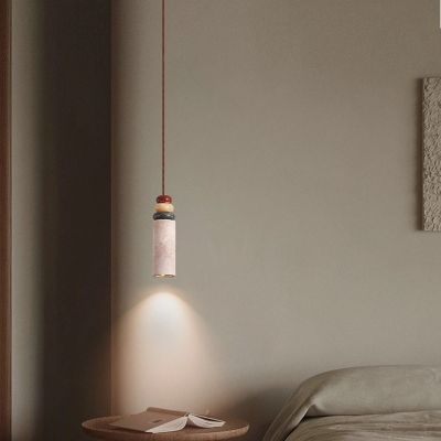 Дизайнерски пендел TERRA TRAVERTINE – естествен травертин, бежов, GU10