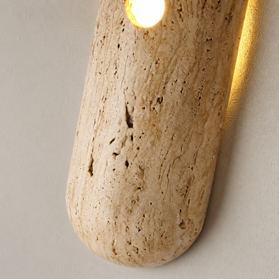 Аплик TRAVERA – естествен травертин, 120 × 300 мм, G4