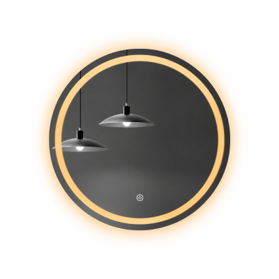 LED огледало AURA 60 – 3 цвята светлина, Anti-Fog функция, Ø600 мм