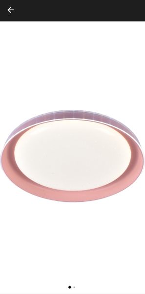 LED плафон AURA PINK – Ø53 см, 33W, 3 цветни температури