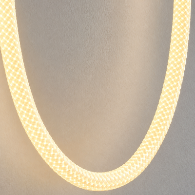 LED аплик LUMINA FLEX – черен, гъвкава светеща линия, 11W, 3000K, L38 см