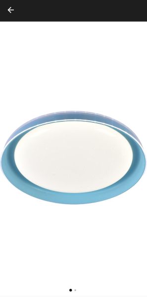 LED плафон AURORA BLUE 33W – Ø53 см | 3 цветни температури 3000K / 4000K / 6000K